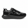 2033 Hakiki Deri Sneaker - Siyah