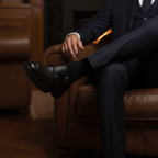 Tokalı Monk Hakiki Deri Klasik