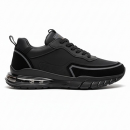 2028 Hakiki Deri Erkek Sneakers - Siyah