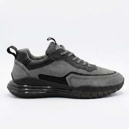 2028 Hakiki Deri Erkek Sneakers - Füme