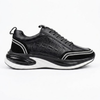 2024 Hakiki Deri Erkek Sneakers - Siyah