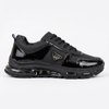 2027 Hakiki Deri Sneakers - Siyah