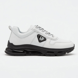 2027 Hakiki Deri Sneakers - Beyaz