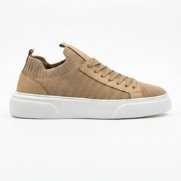 1111-1 TRİKO SNEAKERS - Bej