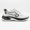1091 Hakiki Deri Erkek Sneakers - Beyaz