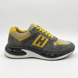 2050 Hakiki Deri Erkek Sneakers - Sarı