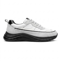 2051 Hakiki Deri Erkek Sneakers - Beyaz