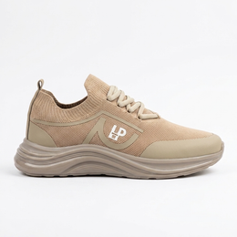 1112 TRİKO SNEAKERS - Bej