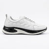 2018 Hakiki Deri Erkek Sneakers - Beyaz