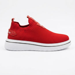 1111 TRİKO SNEAKERS - Kırmızı