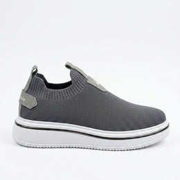 1111 TRİKO SNEAKERS - Füme