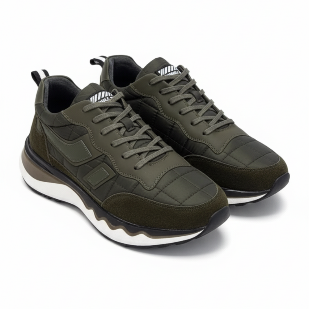 1091 Paraşüt Hakiki Deri Erkek Sneakers