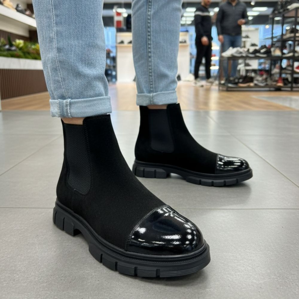 2041 Süet Hakiki Deri Bot