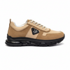 2027 Süet Hakiki Deri Erkek Sneakers - Bej